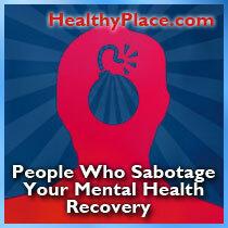 Personas que sabotean su recuperación de salud mental