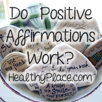 Conseguir afirmaciones positivas para trabajar para usted