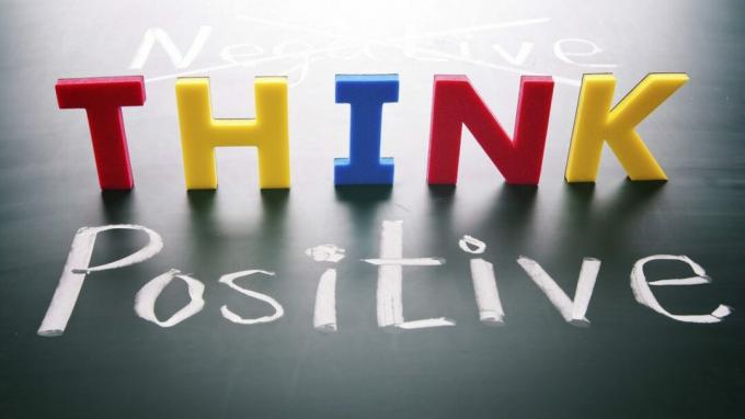 Pensar en positivo para encontrar los lados positivos de adhd.