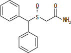 Estructura química de armodafinilo