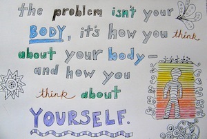 En la recuperación del trastorno alimentario, su cuerpo puede estar cambiando. ¿Cómo lidiar con la imagen corporal y luchar contra los pensamientos negativos del cuerpo?